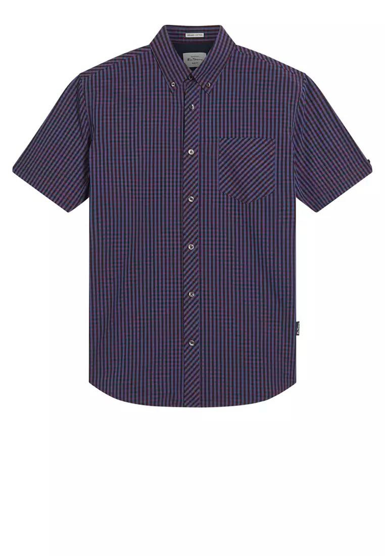 Signature Short-Sleeve Checkered Shirt